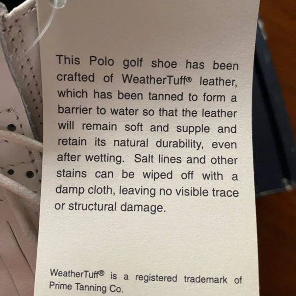 NIB POLO RALPH LAUREN WOMEN’s GOLF SHOES SIZE 8.5 - Picture 5 of 10